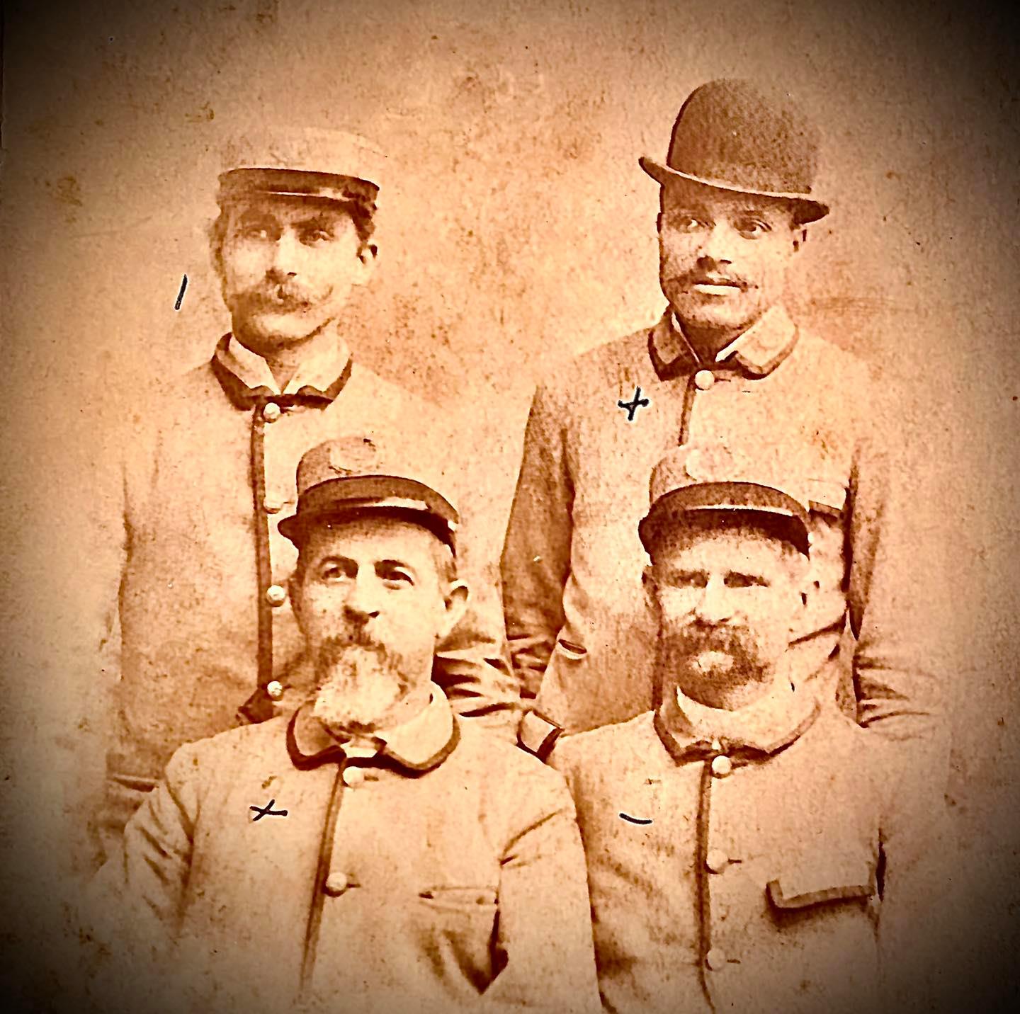 First Mail Carriers in WCH 1889